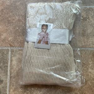 NEW! Beige Scarf & Glove Set